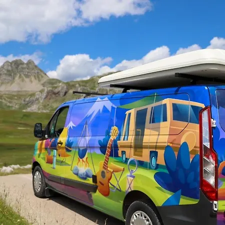 Escape Montenegro Campervan Tranzit Campsite Podgorica